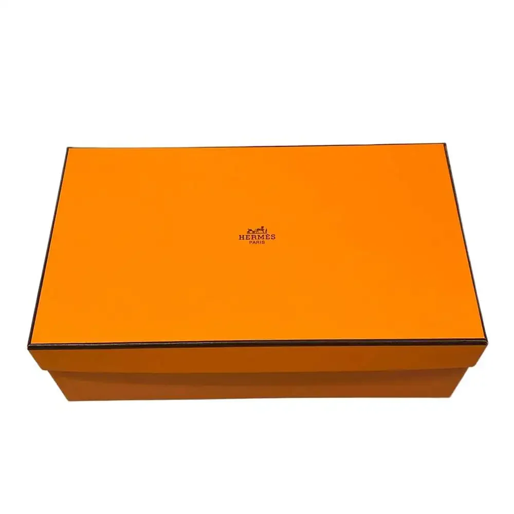 Hermès Handbag Orange Bordeaux